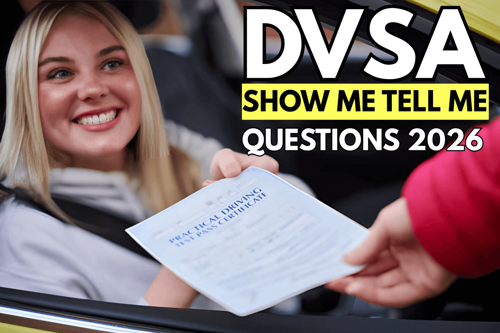 DVSA Show Me Tell Me Questions 2026 | UK Learner Guide - Show Me Tell ...
